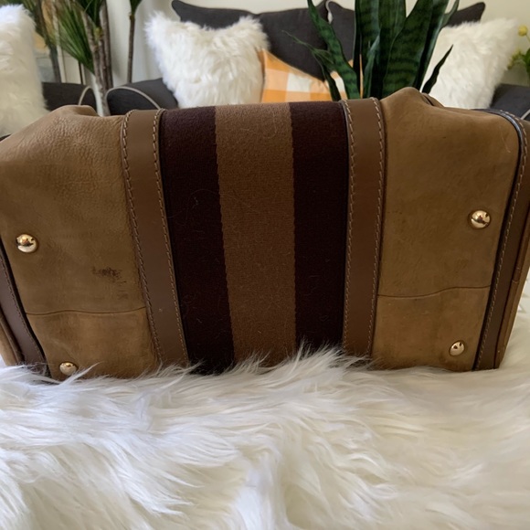 BEAUTIFUL AUTHENTIC VINTAGE GUCCI SATCHEL HANDBAG - Picture 3 of 6